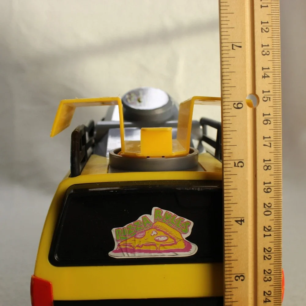 Funrise‎ TMNT Pizza Blaster RC Van Kids Yellow Good Mutant Mayhem Toy